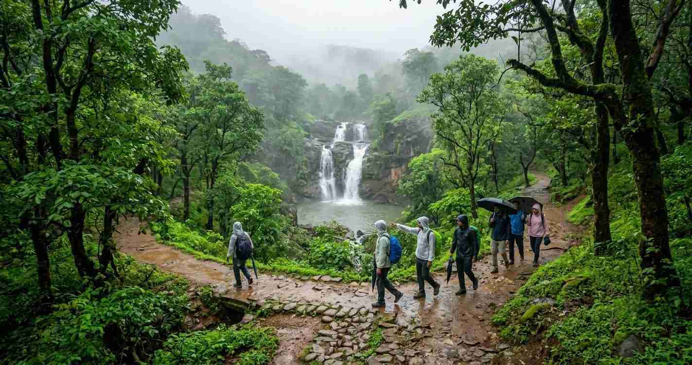 The monsoon and winter seasons are suitable times to visit