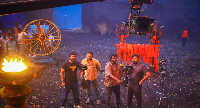 పాన్-ఇండియా ప్రాజెక్ట్ ‘భోగి’, భారీ సెట్లో 20 రోజుల పాటు హై ఆక్టేవ్ ఎమోషనల్ యాక్షన్ క్లైమాక్స్ చిత్రీకరణ Prestigious Pan India Project Bhogi 20 Day High Octane Emotional Action Climax Shoot Underway In A Massive Set