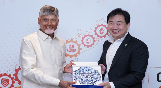 సింగపూర్‌లో సెమీకండక్టర్లపై ‘సెమీకాన్ ఎకోసిస్టమ్ సదస్సు’ లో సీఎం చంద్రబాబు