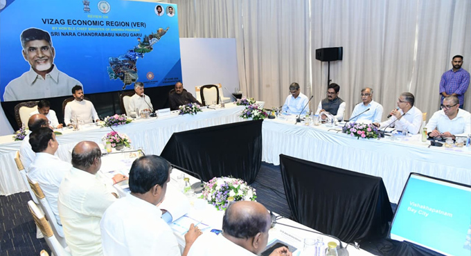 Bay City Project From Kailasagiri To Bhogapuram