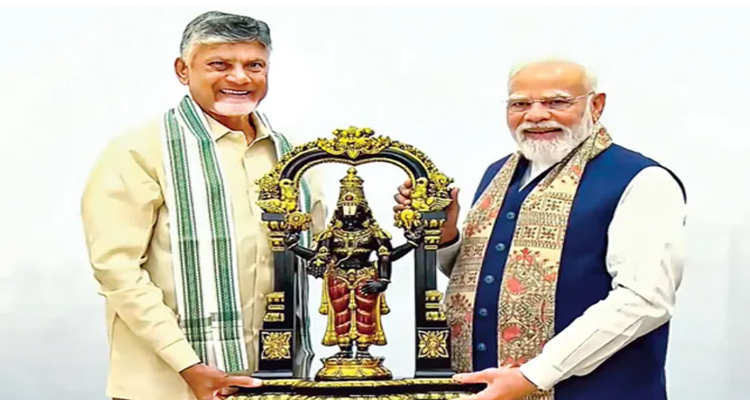 దేశాభివృద్ధి కోసం నిరంతరం తపించే వ్యక్తి  మోదీ  : చంద్రబాబు