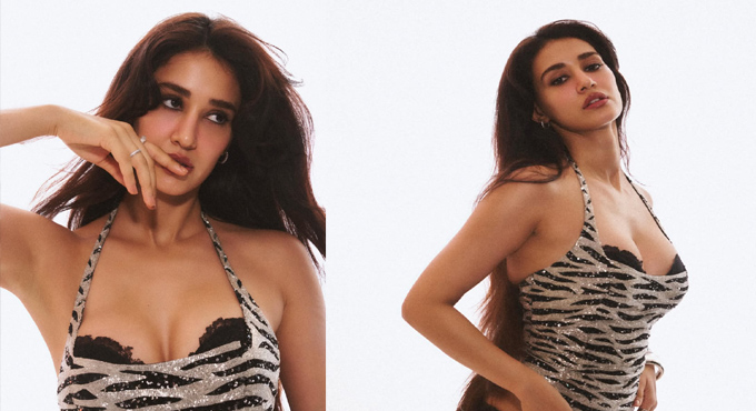 Disha Patani Cleavage Show