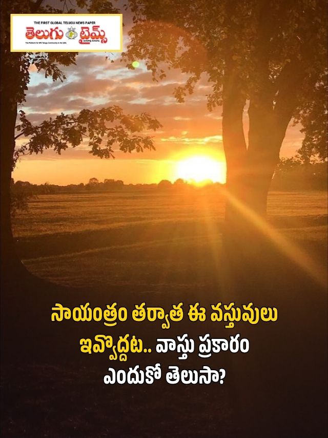 సాయంత్రం తర్వాత ఈ వస్తువులు ఇవ్వొద్దట.. వాస్తు ప్రకారం ఎందుకో తెలుసా?
