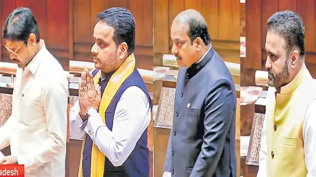 రాజ్యసభలో నూతన ఎంపీల ప్రమాణ స్వీకారం