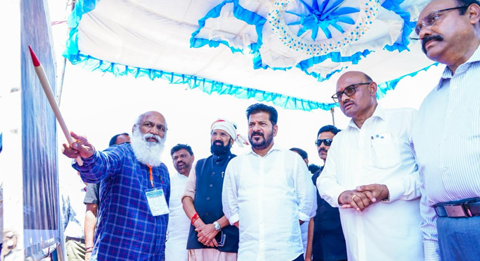 Chief Minister Revanth Reddy Reaches Uddanpur In Jadcharla Mandal