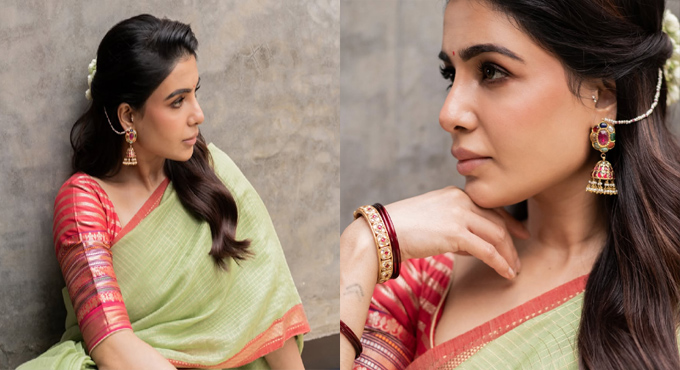 Samantha Looks Like A Quintessential Telugu Woman