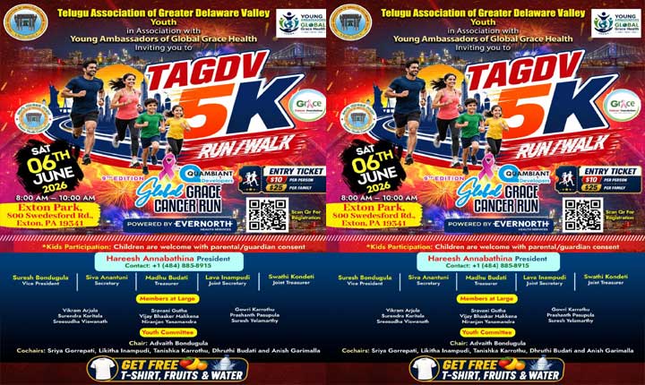 Tagdv 5k Run Walk Global Grace Cancer Run To Be Hosted In Exton On June 6 2026