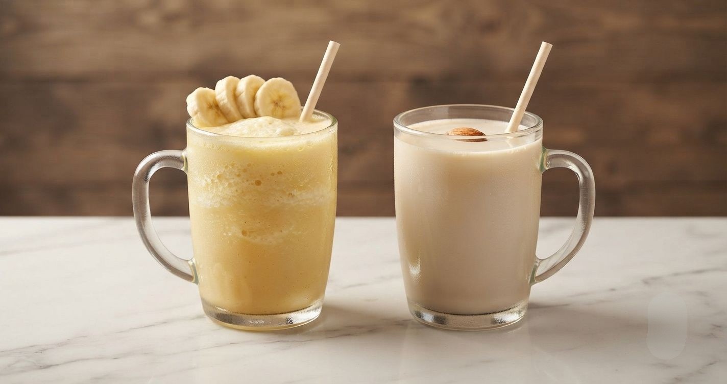 Benefits of Banana Smoothie and Almond Milk