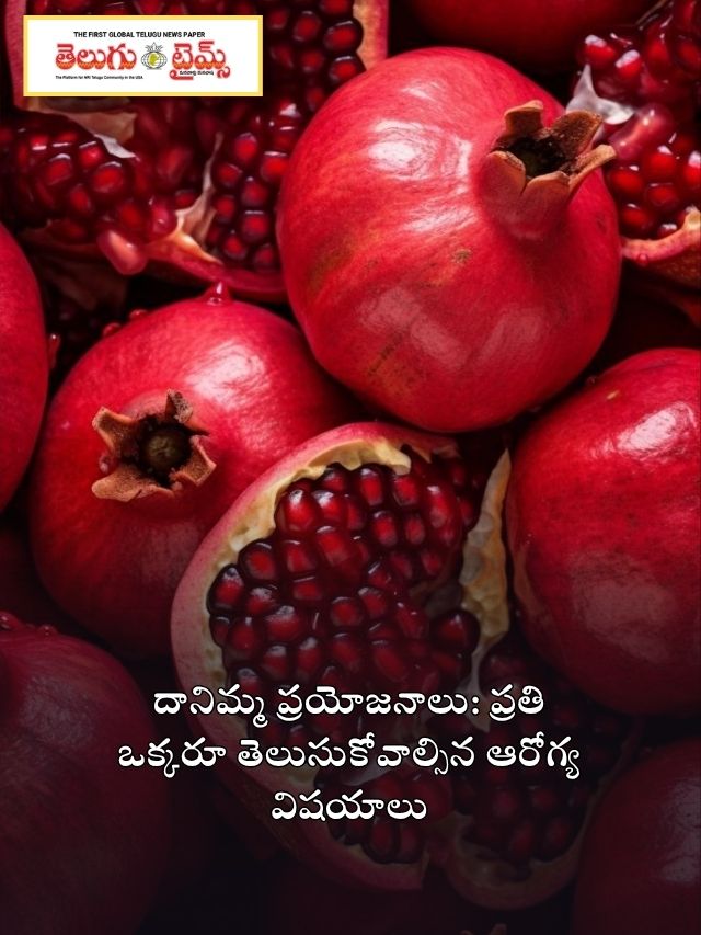దానిమ్మ ప్రయోజనాలు: ప్రతి ఒక్కరూ తెలుసుకోవాల్సిన ఆరోగ్య విషయాలు