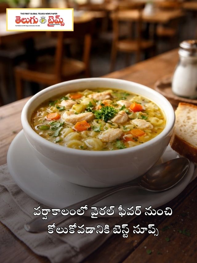 వర్షాకాలంలో వైరల్ ఫీవర్ నుంచి కోలుకోవడానికి బెస్ట్ సూప్స్