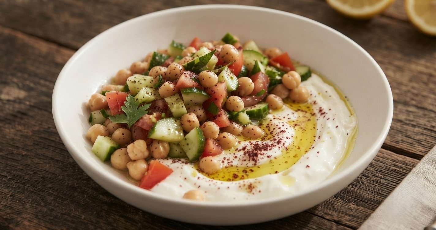 Chickpeas with yogurt benefit digestion