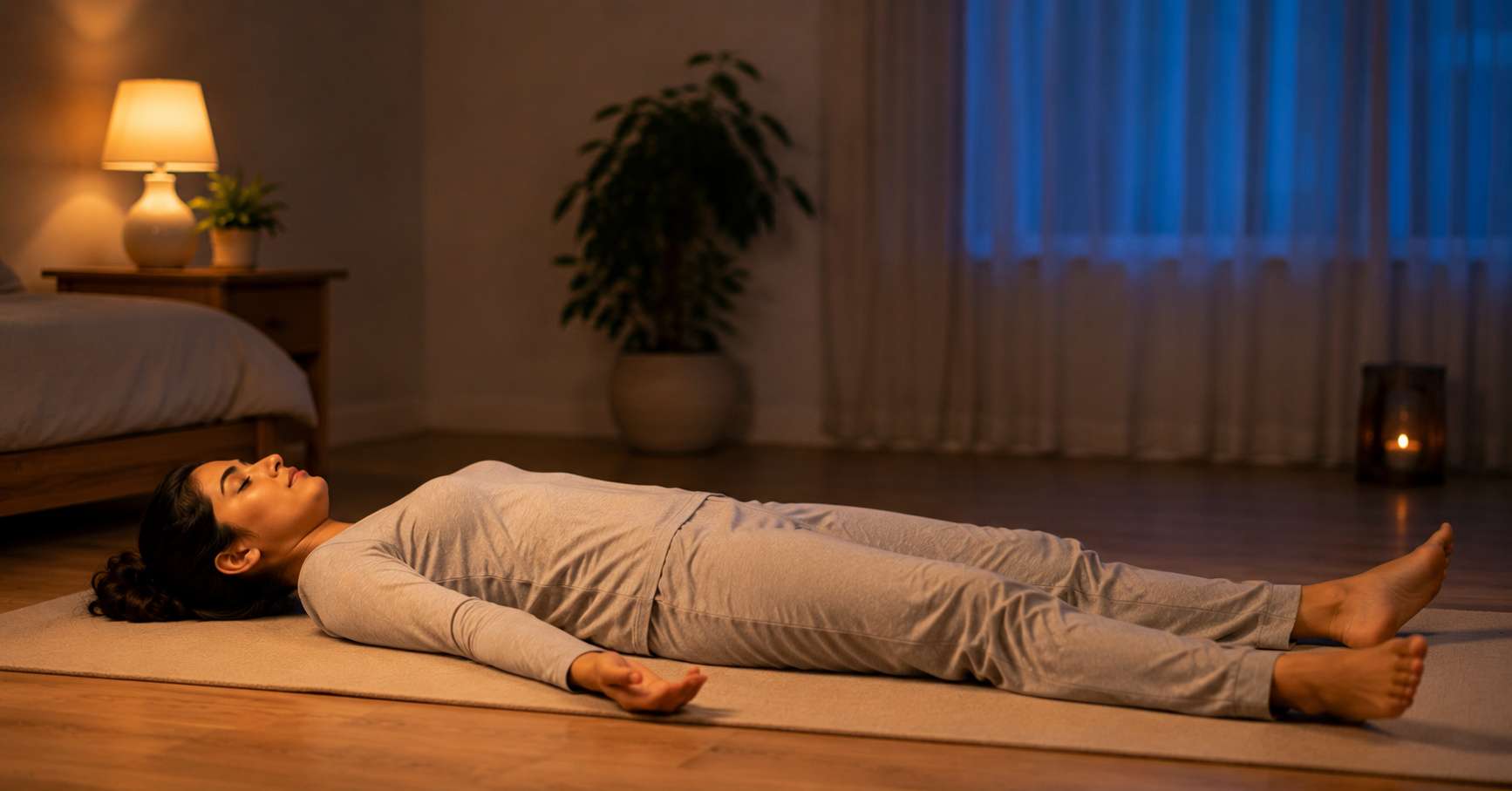 Concluding with Shavasana