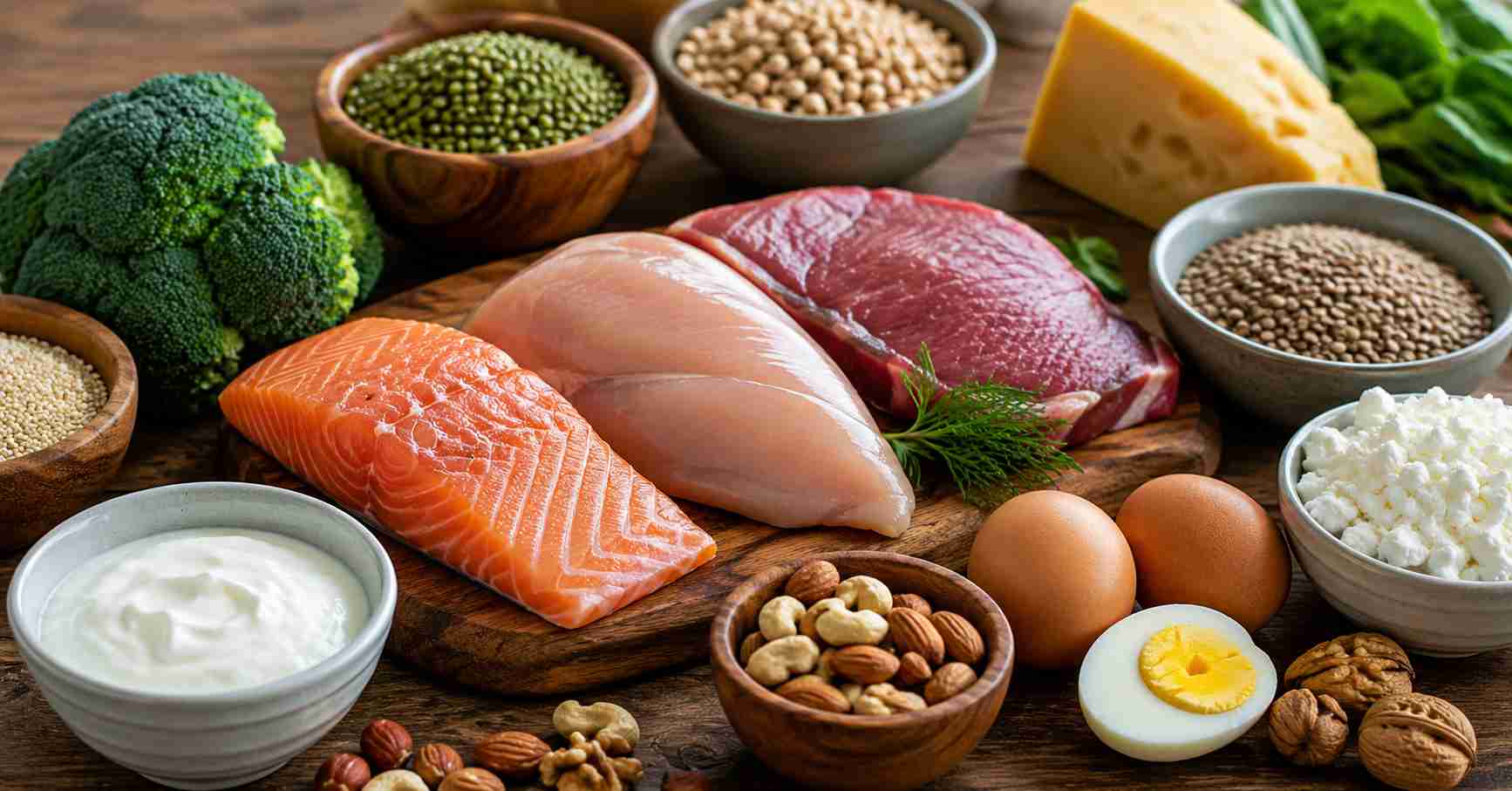 Emphasis on protein 