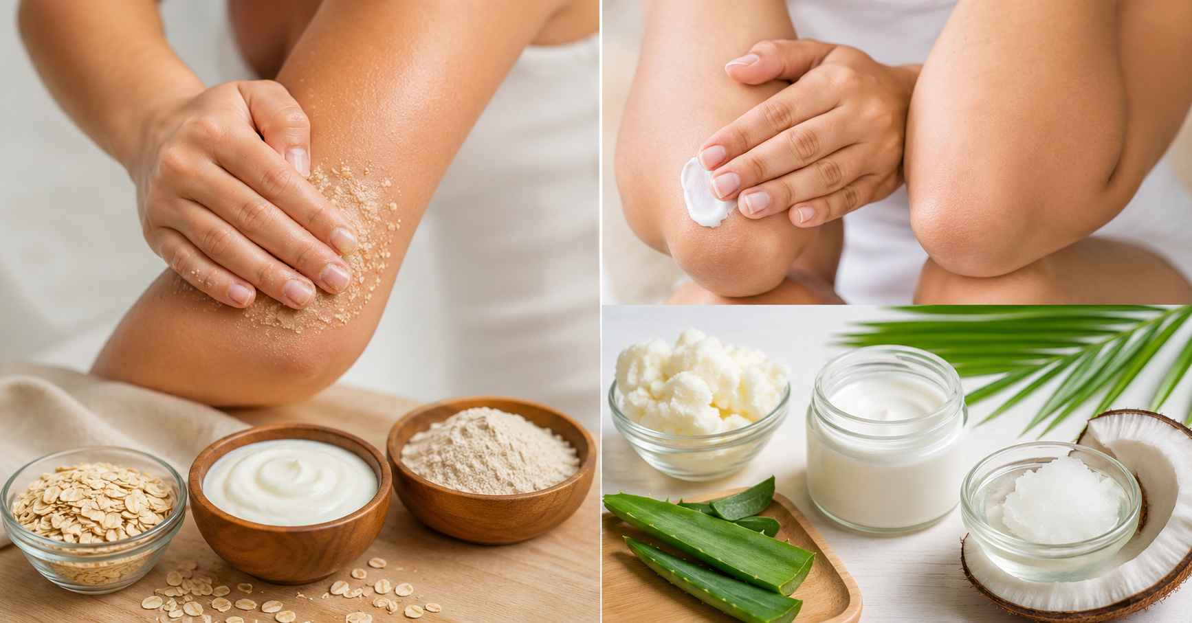 Exfoliation, Moisturizing