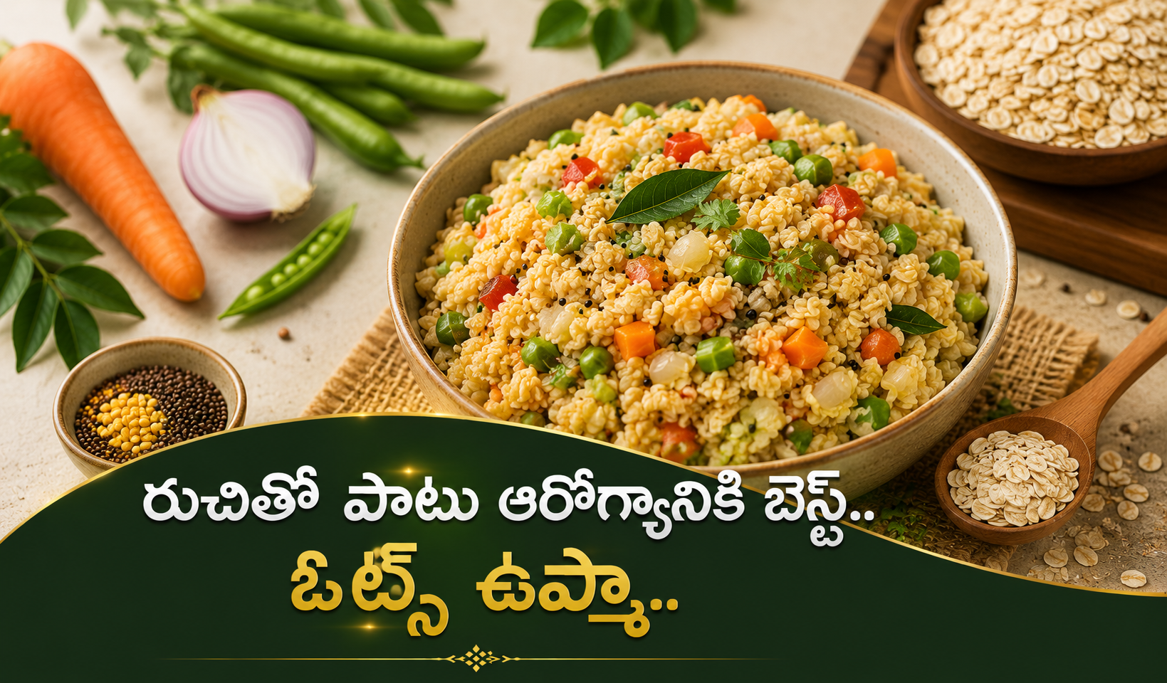 రుచితో పాటు ఆరోగ్యానికి బెస్ట్..ఓట్స్ ఉప్మా.. %e0%b0%b0%e0%b1%81%e0%b0%9a%e0%b0%bf%e0%b0%a4%e0%b1%8b %e0%b0%aa%e0%b0%be%e0%b0%9f%e0%b1%81 %e0%b0%86%e0%b0%b0%e0%b1%8b%e0%b0%97%e0%b1%8d%e0%b0%af%e0%b0%be%e0%b0%a8%e0%b0%bf%e0%b0%95%e0%b0%bf