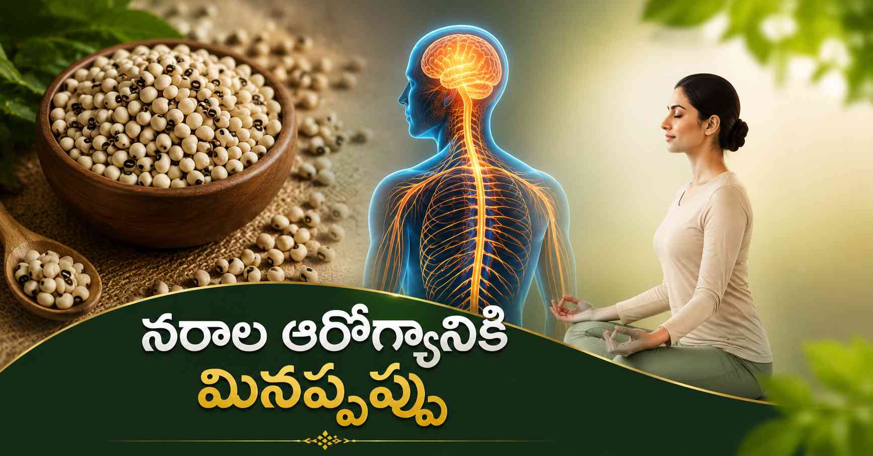 నరాల సమస్యలకు బెస్ట్ సొల్యూషన్..మినప్పప్పు.. Urad Dal Is The Best Solution For Nerve Problems
