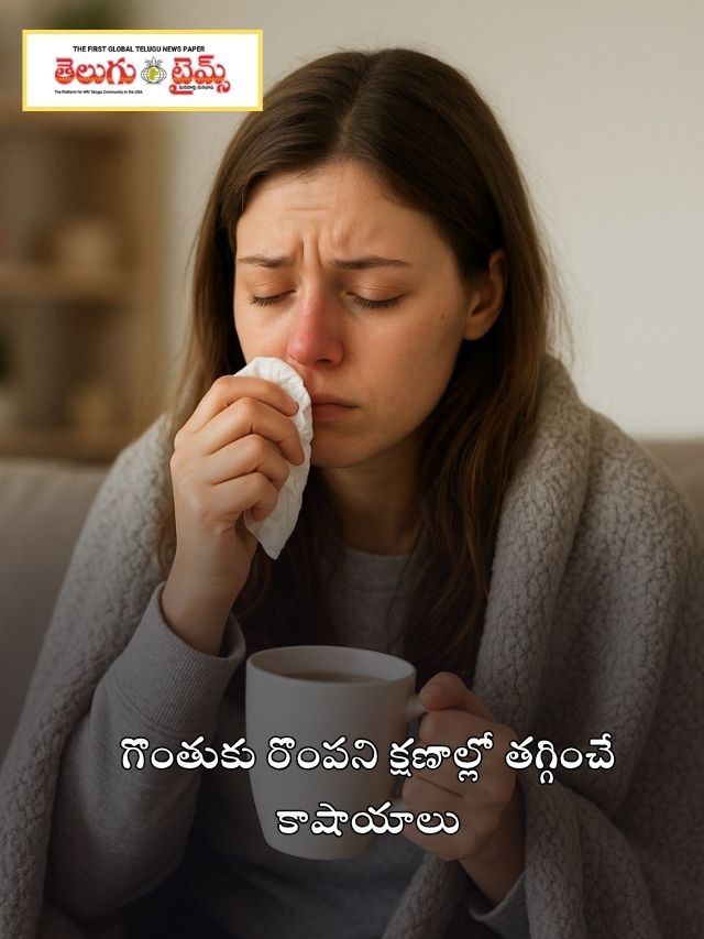 గొంతుకు రొంపని క్షణాల్లో తగ్గించే కాషాయాలు
