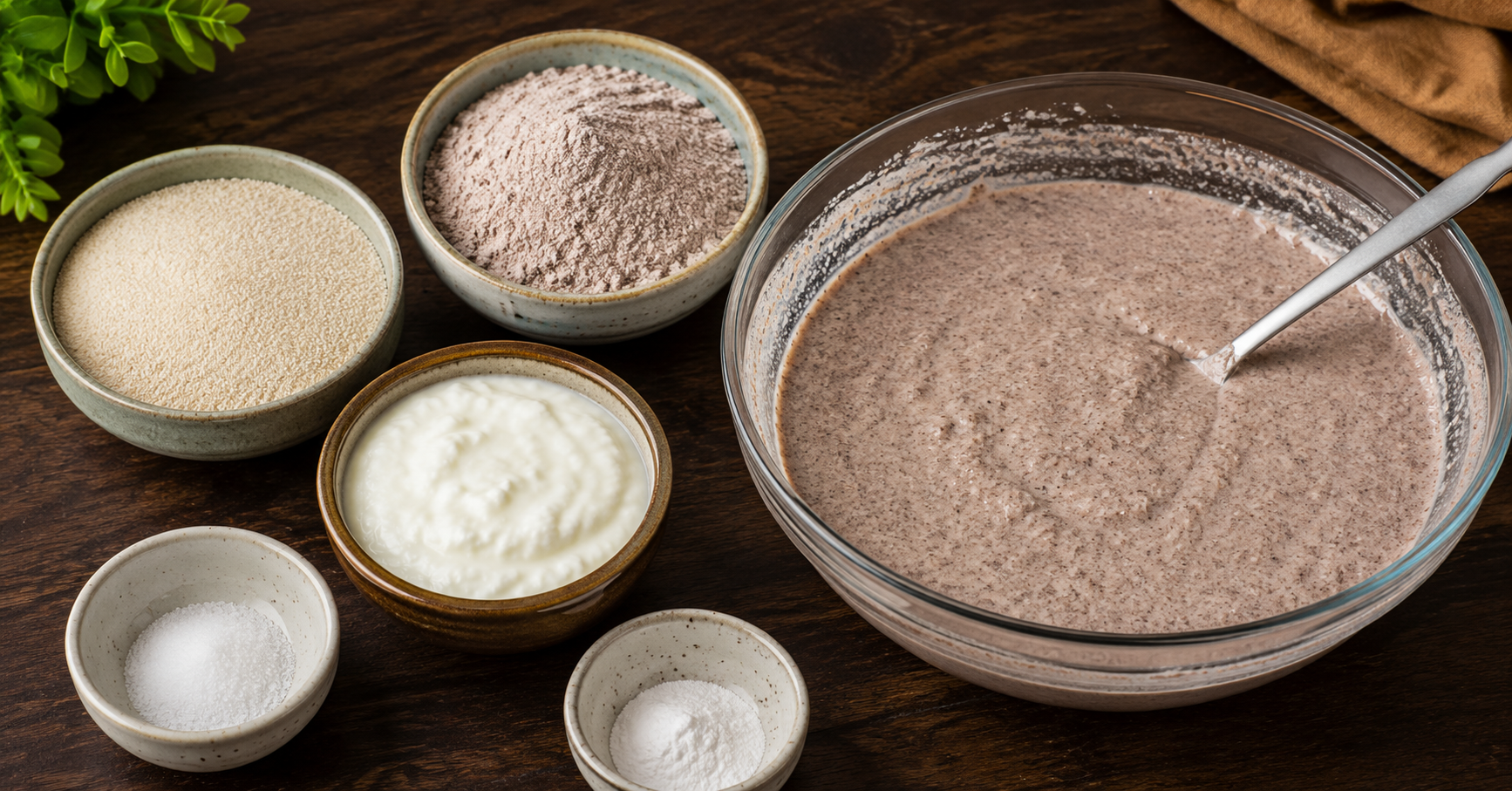 Ingredients for Ragi Idli
