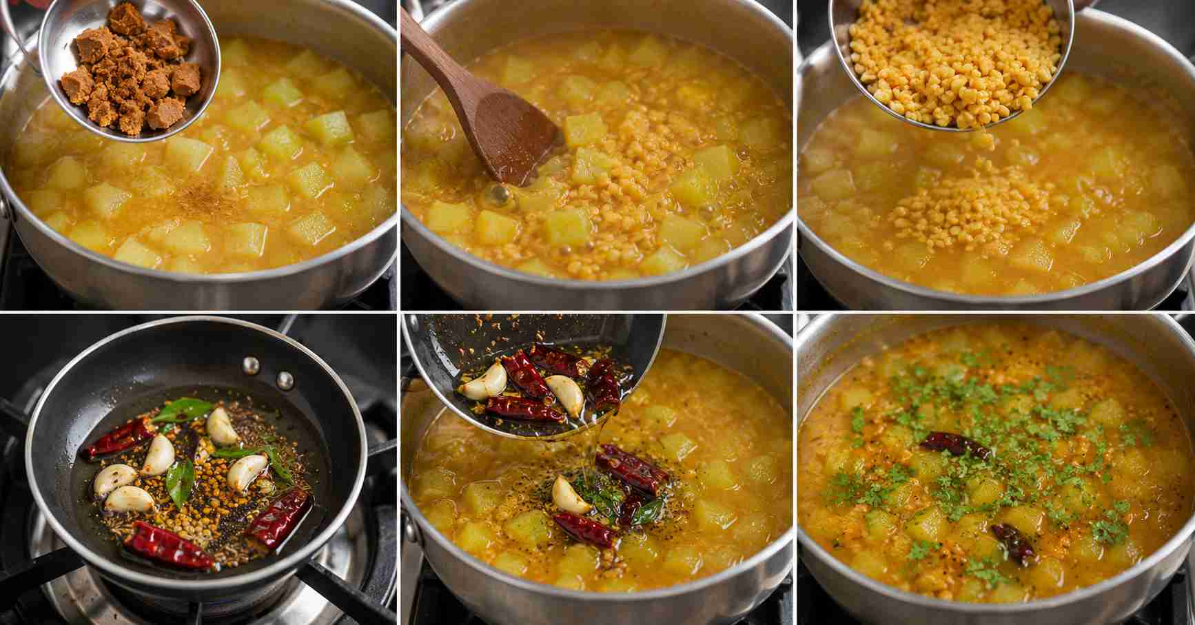 Jaggery-tempering flavor