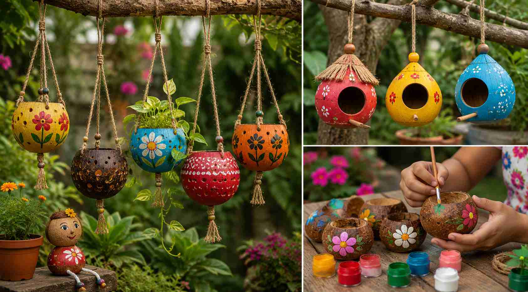 Natural decoration for the garden
