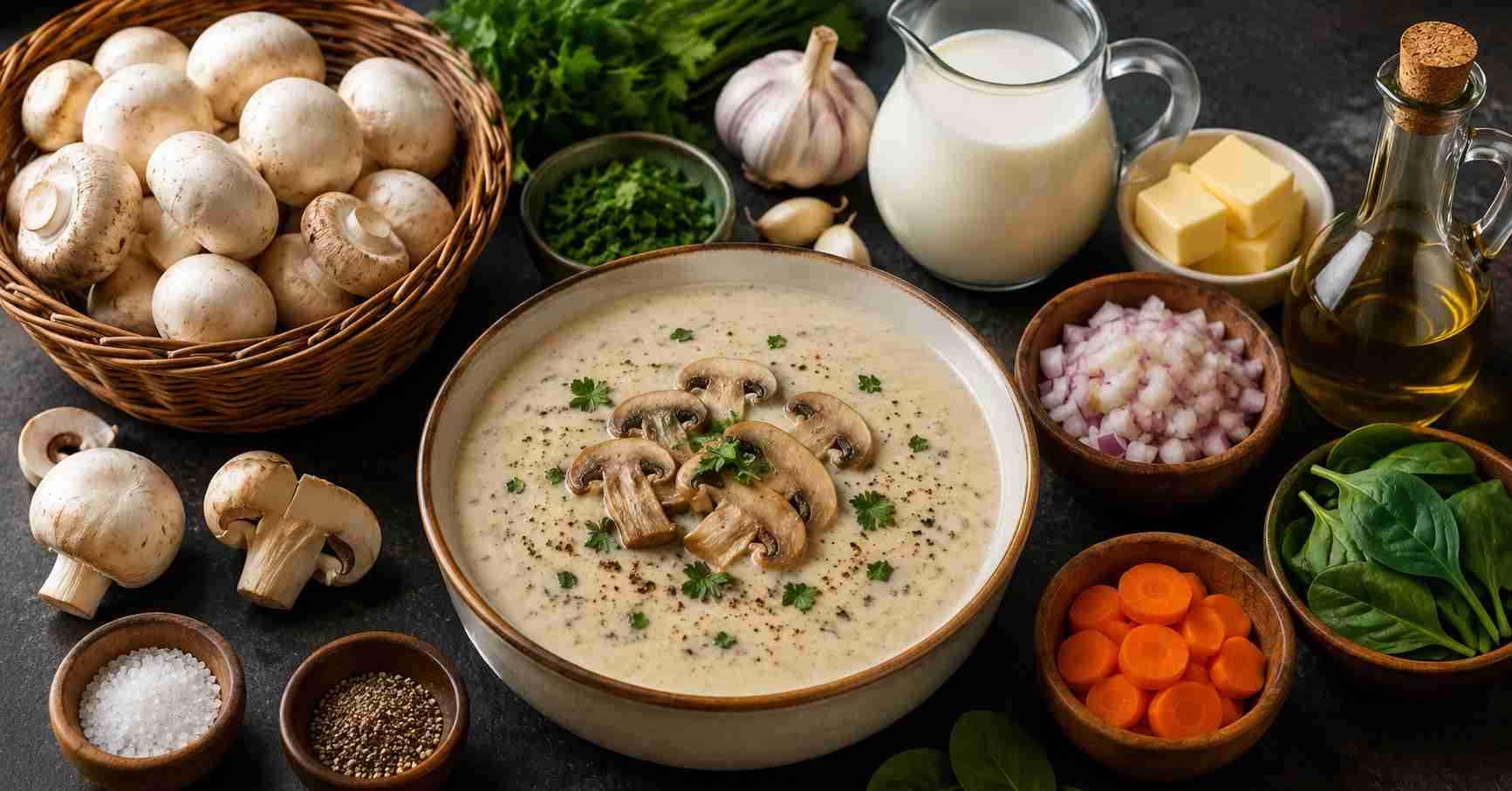 Nutrients in soup 