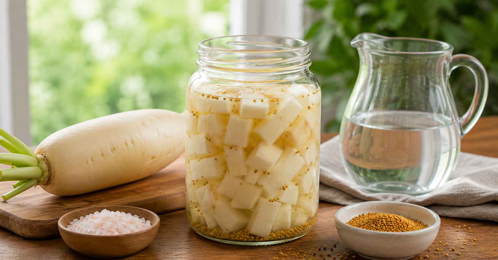 Radish Kanji Preparation