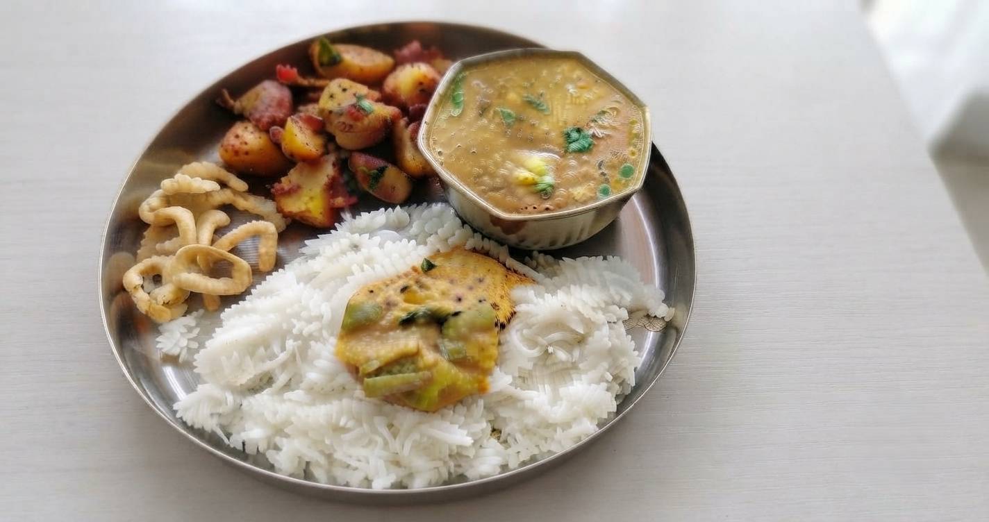 Rice&dal is best combination