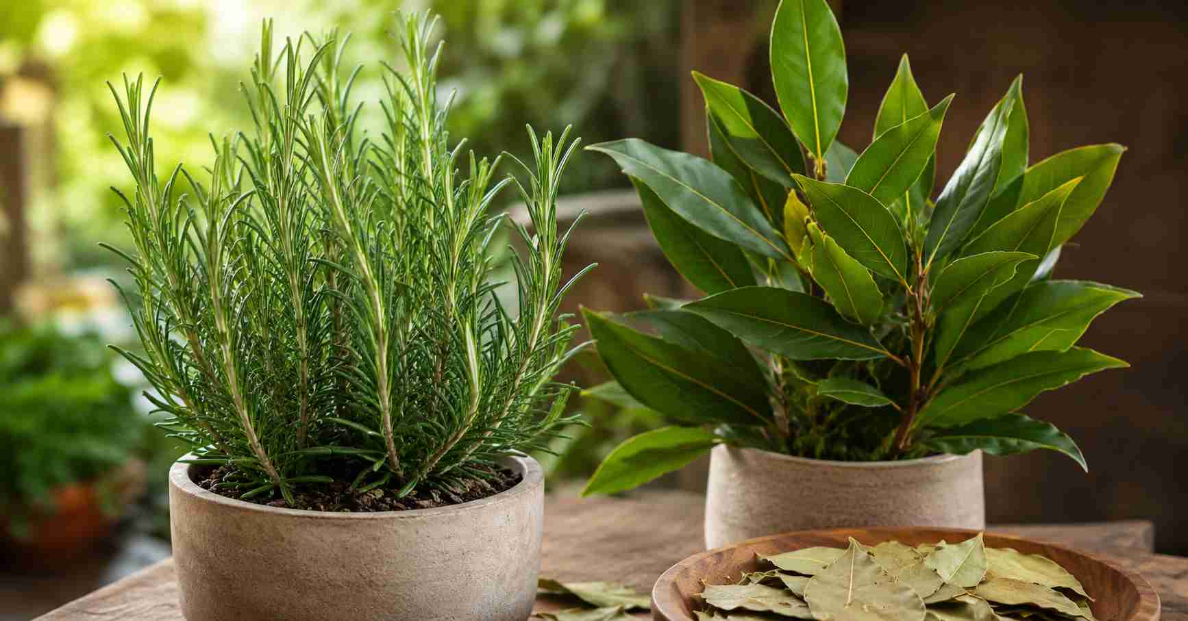 Rosemary,Bay-Leaf