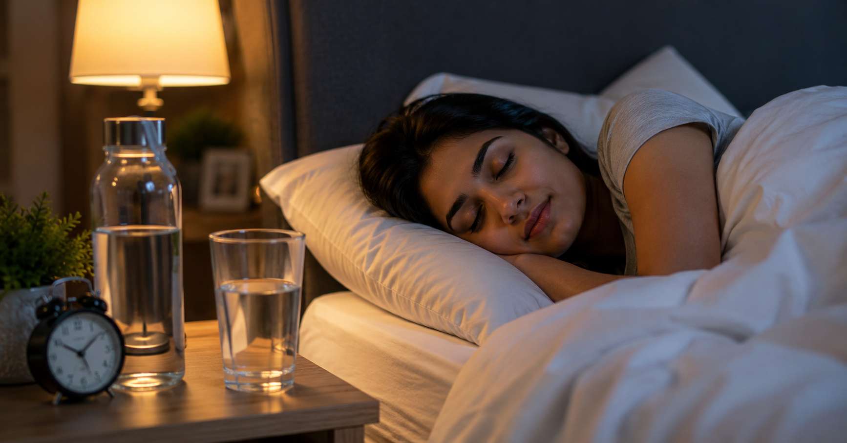 Sleep and water are also important
