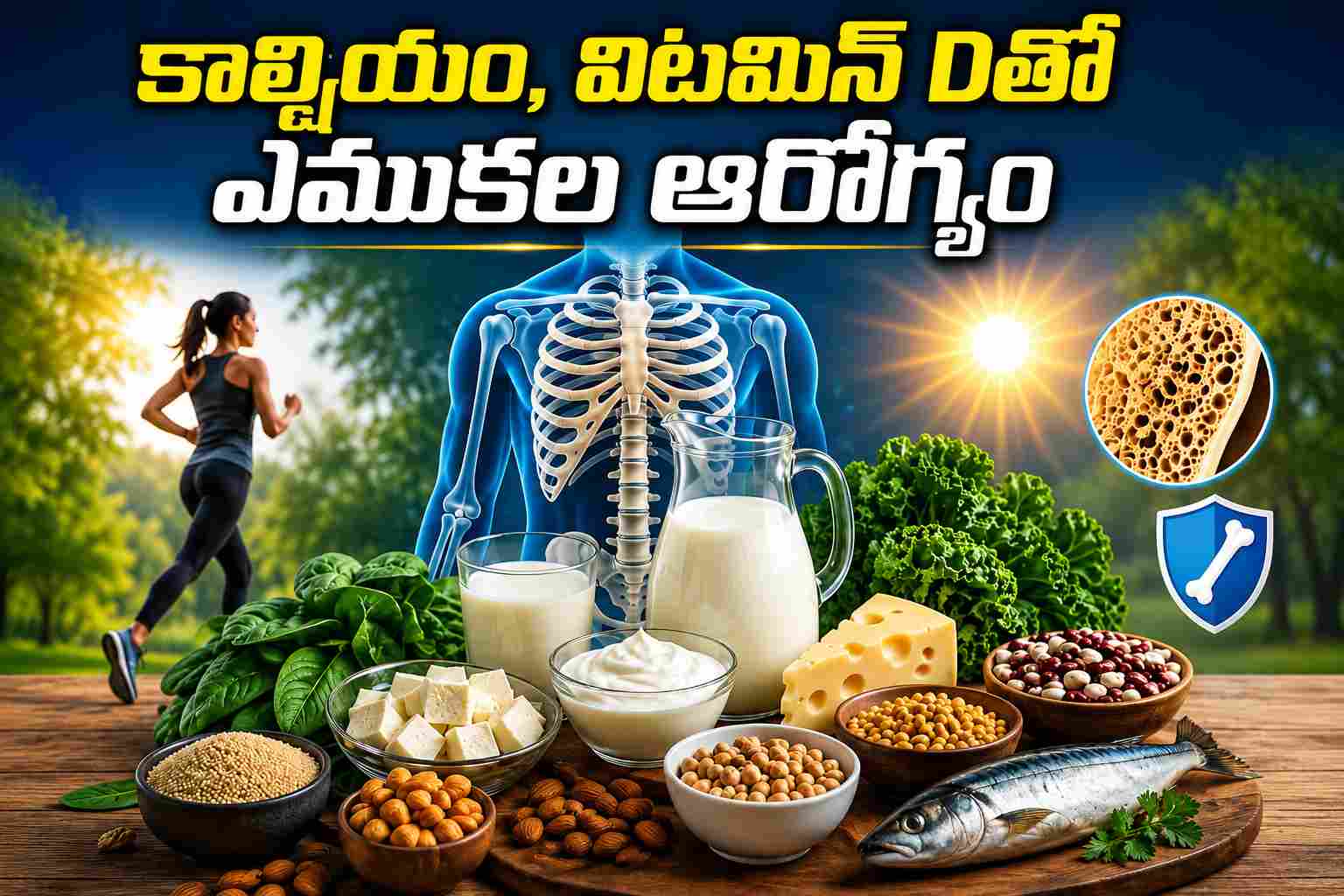 బలమైన ఎముకల కోసం ఈ రెండు పోషకాలు తప్పనిసరి.. Strong Bones Need These Two Essential Nutrients