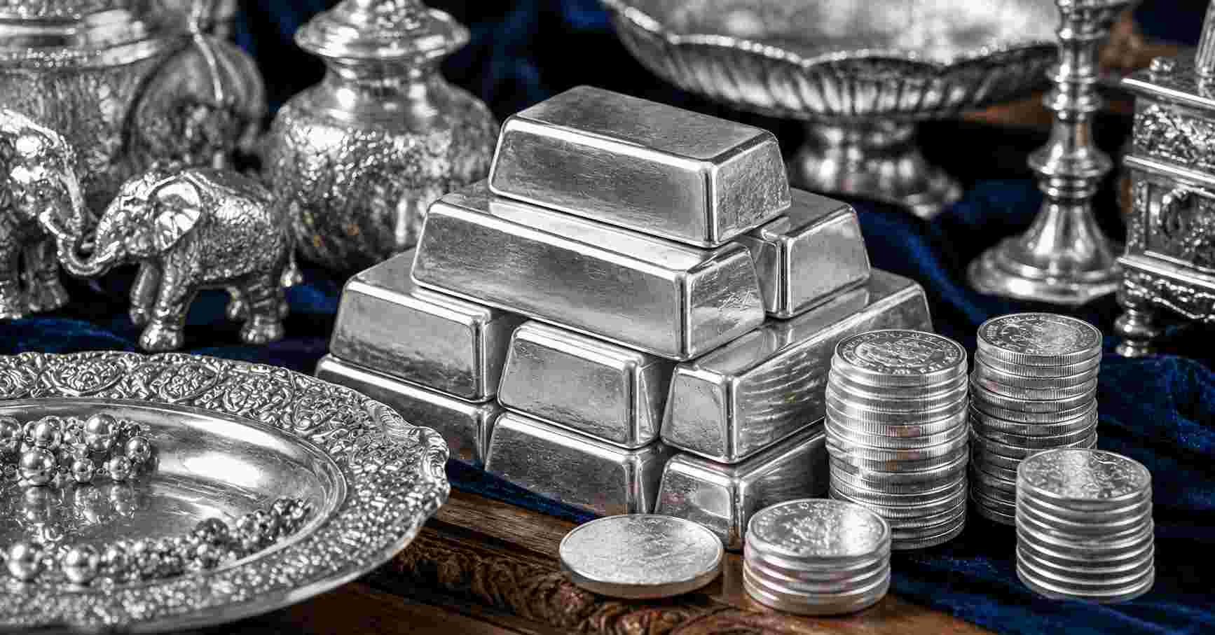 The price of a Kg silver in the Telugu states is ₹1,20,000