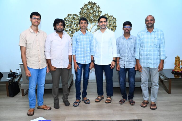గ్రామీణ ప్రతిభకు వదాన్య ఫౌండేషన్ చేయూత.. మంత్రి లోకేష్ ప్రశంసలు