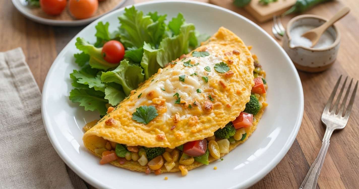 Vegetable Omelette