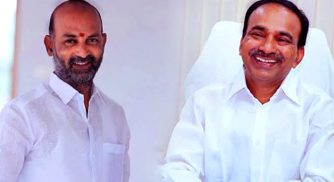 ఈటల, బండి మధ్య సయోధ్యకు లైన్ క్లియర్!? Path Cleared For Reconciliation Between Etela And Bandi