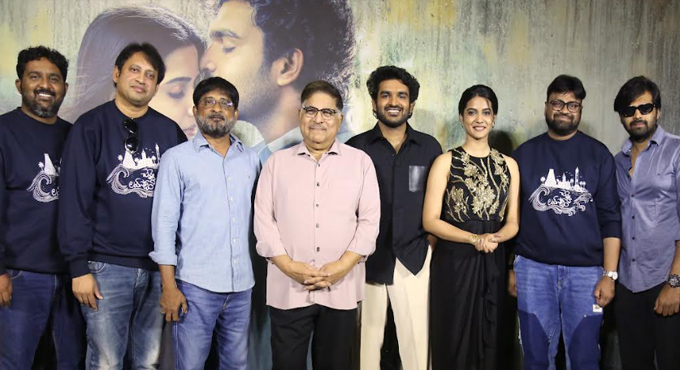 కిరణ్ అబ్బవరం “చెన్నై లవ్ స్టోరీ” సినిమా ట్రైలర్ రిలీజ్ Allu Aravind And Mythri Ravi Shankar Grandly Launch Hero Kiran Abbavarams Chennai Love Story Trailer