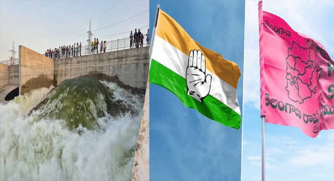 కాంగ్రెస్, బీఆర్ఎస్ మధ్య నార్లాపూర్ ఎత్తిపోతల సెగలు