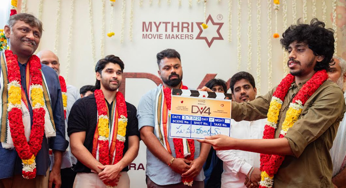 #MythriTamil04 #DV4 పూజా కార్యక్రమంతో ఘనంగా ప్రారంభం