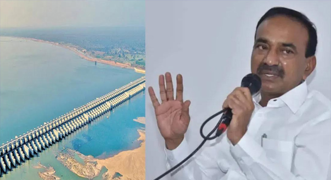కాళేశ్వరంపై బీఆర్ఎస్‌తో జతకలిసిన ఈటల గళం..!