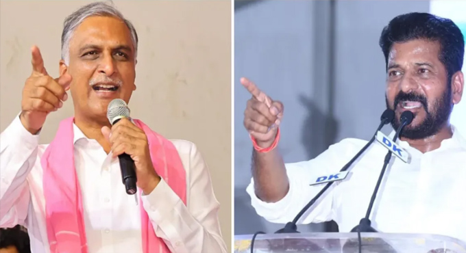 3 నెలలు మంత్రిని చెయ్యి.. నీళ్లు ఎలా తేవాలో చూపిస్తా.. సీఎం రేవంత్కు హరీష్ రావు సవాల్ Harish Rao Challenge With Cm Revanth Reddy