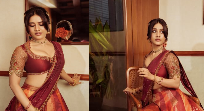 Nabha in a traditional look