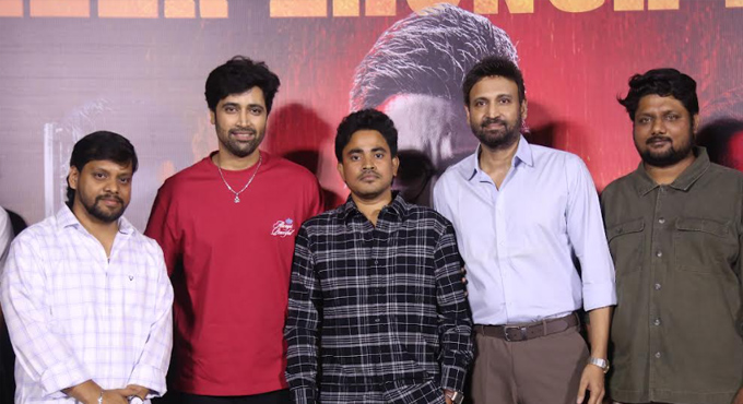 ‘న్యూటన్స్ థర్డ్ లా’ ట్రైలర్ అదిరిపోయింది : అడివి శేష్ Newtons 3rd Law Trailer Launch Event