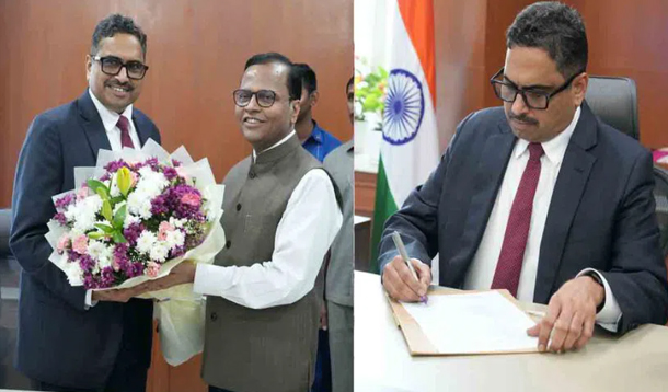 తెలంగాణ సీఎస్‌గా సంజయ్ జాజు బాధ్యతల స్వీకరణ