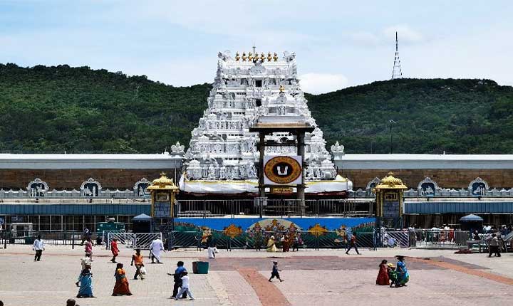 A new experience after the darshan at Tirumala!