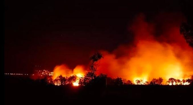 యూరప్ దేశాలపై కార్చిచ్చు పంజా..! Spain Lets Wildfire Evacuees Return Severe Heat Hits France
