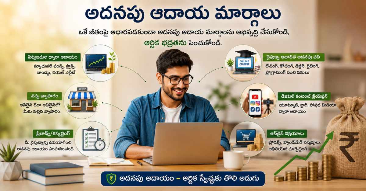 Additional sources of income