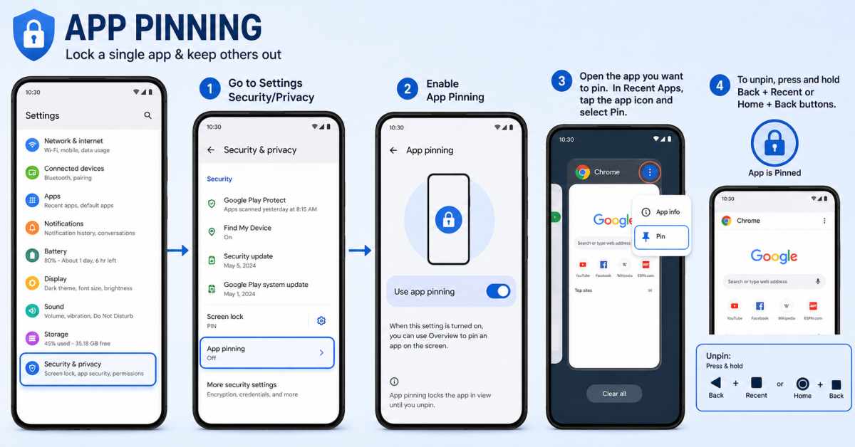 App Pinning