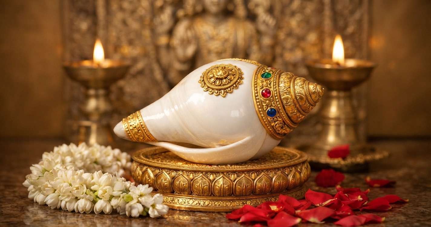 Auspicious conch