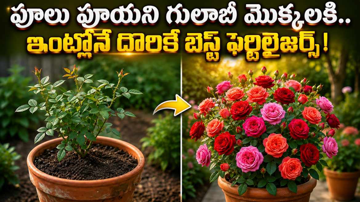 Best Homemade Fertilizers For Rose Plants That Arent Blooming
