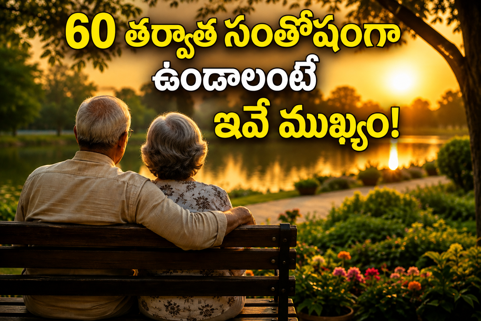 60 తర్వాత సంతోషంగా ఉండాలంటే ఇవే ముఖ్యం! These Are The Keys To Happiness After 60