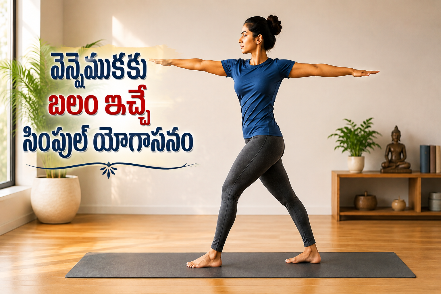 వెన్నెముకకు బలం ఇచ్చే సింపుల్ యోగాసనం A Simple Yoga Pose That Strengthens The Spine